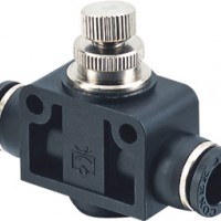 Inline Flow Controls Push To Connect Fitting