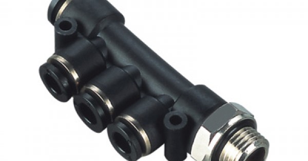 PKD08-04-G02 Conek Push to Connect Fitting Manifold