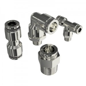 Inch Tube Stainless Steel Push In Fittings