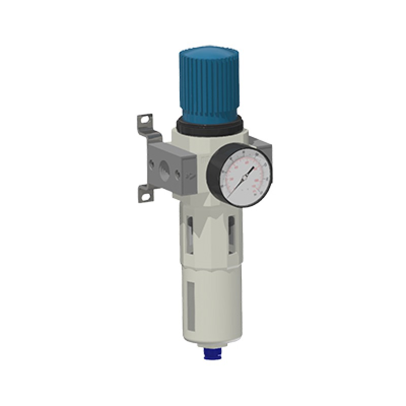 Compressed air filter regulator