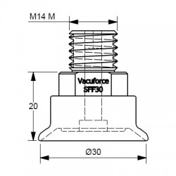 SFF30N-45-M14 SFF30N-45-M14