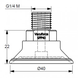 SFF40N-45-G1/4M SFF40N-45-G1/4M
