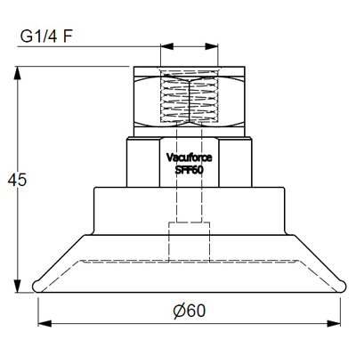 SFF60N-60-G1/4F
