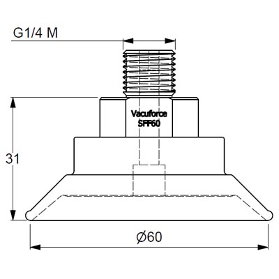 SFF60N-60-G1/4M