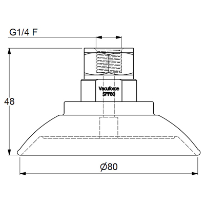 SFF80N-45-G1/4F