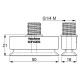 SOF16X50N-60-G1/4M
