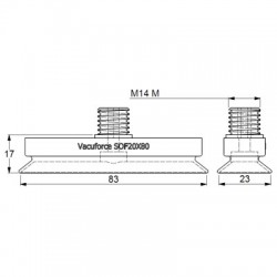 SOF20X80N-45-M14