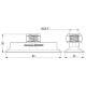SOF30X90N-45-G3/8F