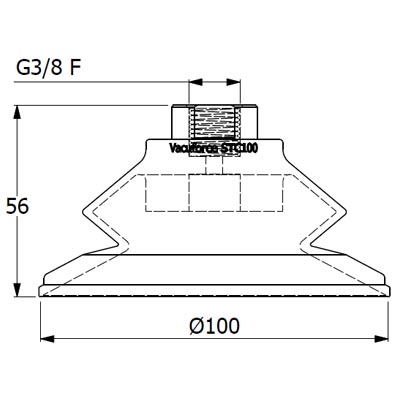 STC100N-60-G3/8F