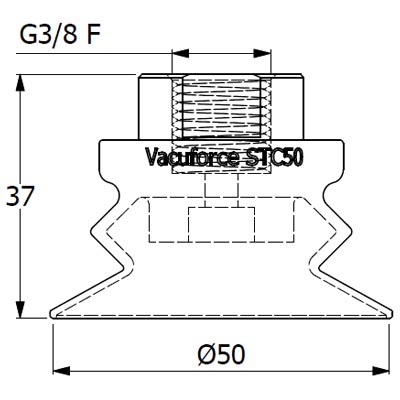 STC50N-60-G3/8F STC50N-60-G3/8F