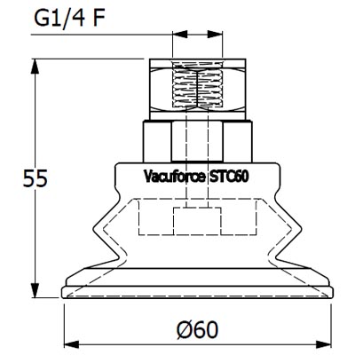 STC60N-60-G1/4F STC60N-60-G1/4F