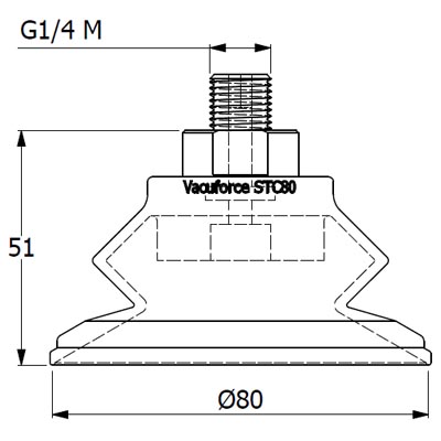 STC80N-60-G1/4M